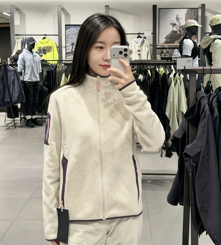 台州冲锋衣茑家同款Covert Cardigan女款抓绒衣中层加厚保暖外套
