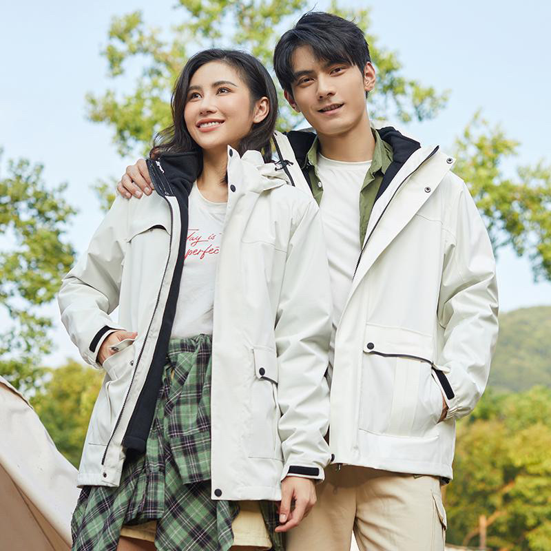 立体口袋冲锋衣可拆卸两件套加绒加厚男女情侣款外套防水防风保暖,户外/登山/野营/旅行用品,冲锋衣,淘宝优惠券,粉丝福利购,淘宝优惠卷