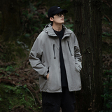山系户外冲锋衣外套男春秋机能风潮牌连帽夹克上衣JK6228p75，男装夹克，电商D315