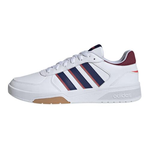 【攀登】 adidas 板鞋 男 平跟 防滑耐磨 四季通用 白色 圆头