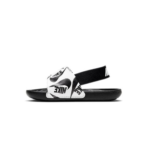 【攀登】 Nike 学步鞋 童 低帮 黑色 白色 圆头 春夏