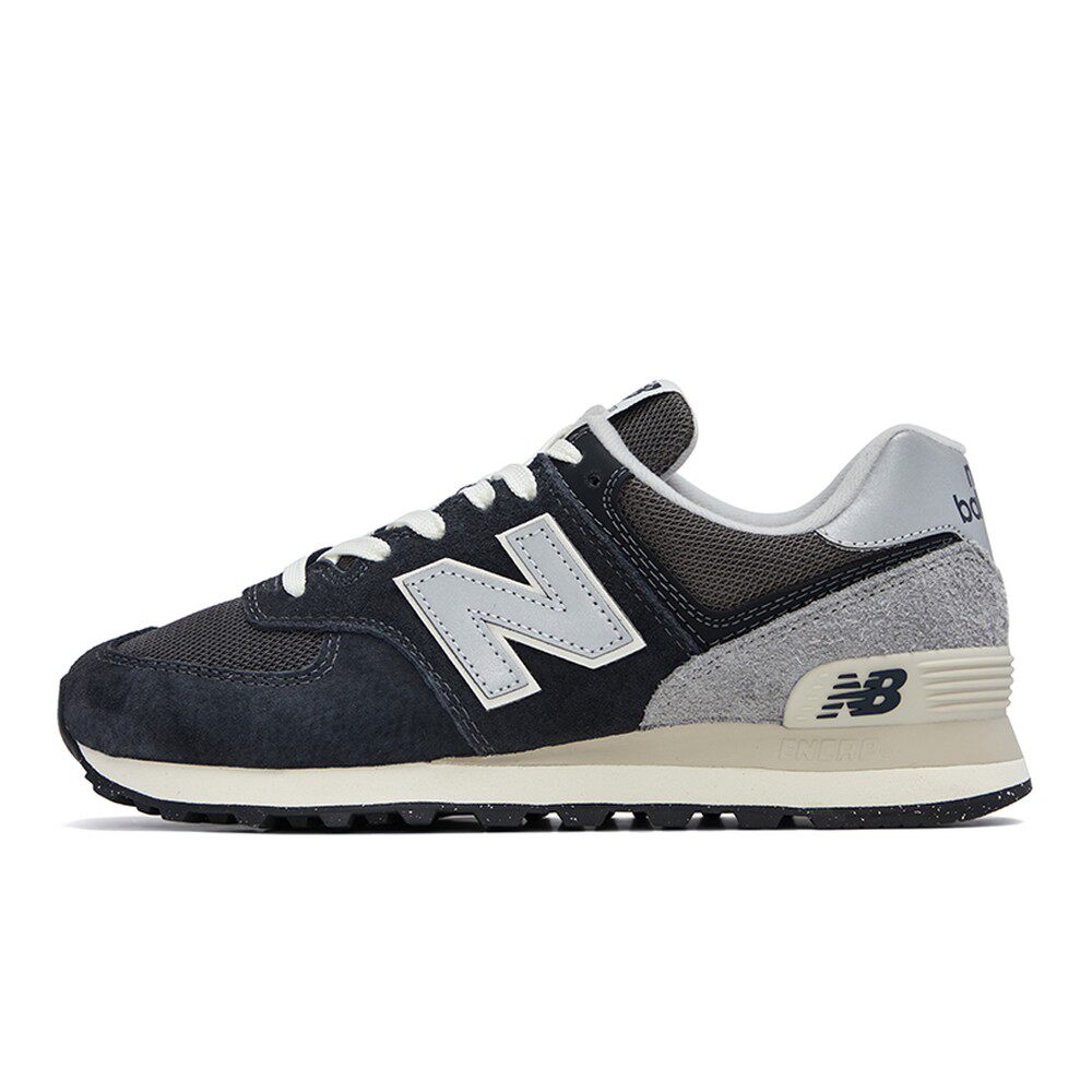 【攀登】 New Balance 跑步鞋 平跟 系带 四季通用 黑色