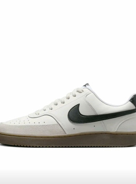 Nike Court Vision 1 LOW 低帮 板鞋 男女同款 白色