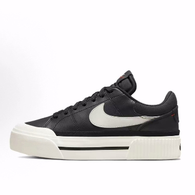 Nike Court Legacy Lift 皮革 防滑减震耐磨 低帮 板鞋 女款
