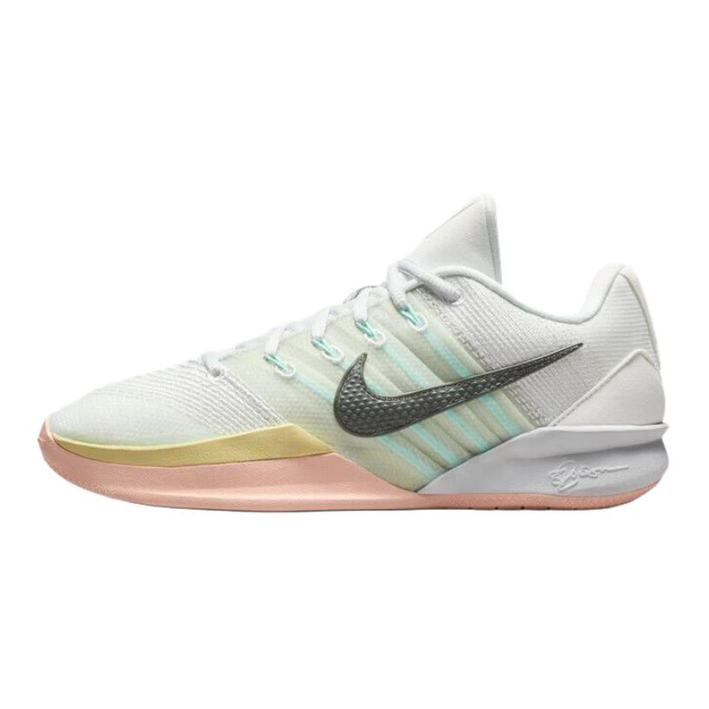【攀登】 Nike 篮球鞋 低帮 实战 四季通用 白色 男女通用 圆头