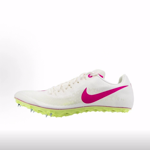 Nike JA Fly 4 田径 低帮 训练跑步鞋 男女同款 白粉色