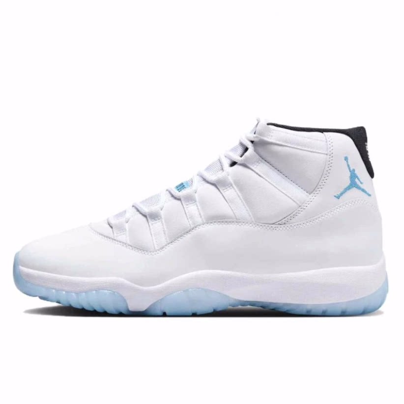 Jordan Air Jordan 11 舒适日常 高帮 复古篮球鞋 男款 传奇蓝