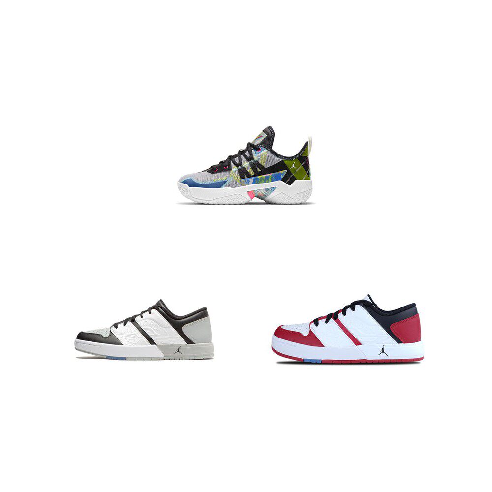 【攀登】Jordan威少2\NuRetro1舒适运动耐磨低帮儿童篮球鞋