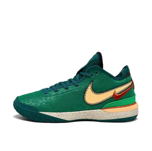 Nike LeBron NXXT Gen 舒适百搭 中帮 篮球鞋 男款 深绿色