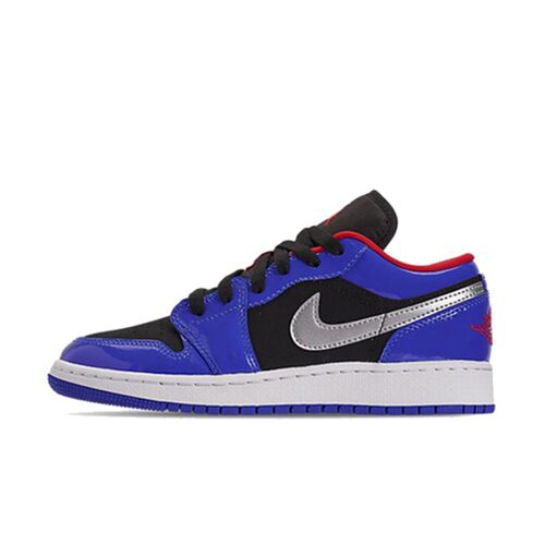 【攀登】Air Jordan 1 Low (GS) 低帮复古篮球鞋 蓝黑