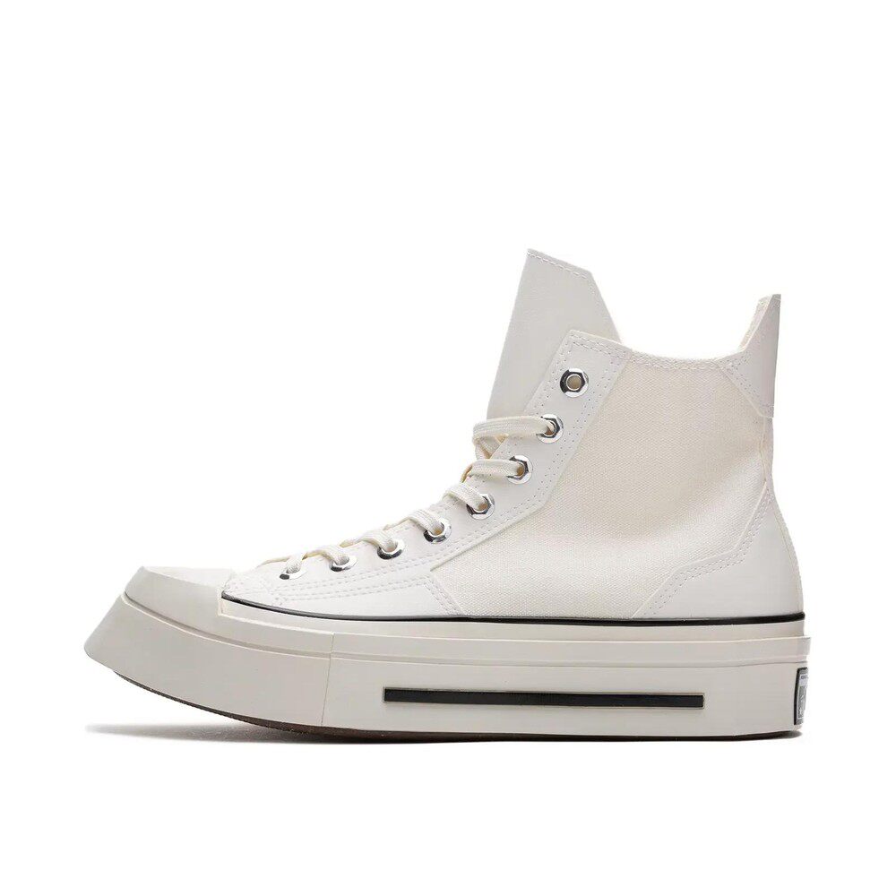 Converse 帆布鞋 白色 男女通用 厚底 系带 四季通用 耐磨透气