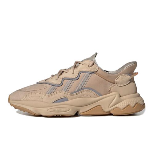 【攀登】 adidas originals 生活休闲鞋 防滑轻便 系带 棕色 厚底