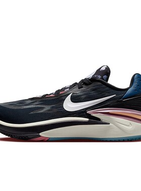【攀登】 Nike 篮球鞋 平跟 防滑耐磨 黑色 低帮 织物 男女通用