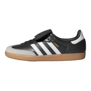 adidas originals 板鞋 黑色 圆头 低帮 系带 防滑耐磨 男女通用