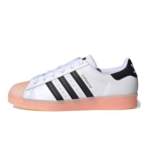 adidas originals 板鞋 白色 四季通用 低帮 平跟 系带 防滑减震