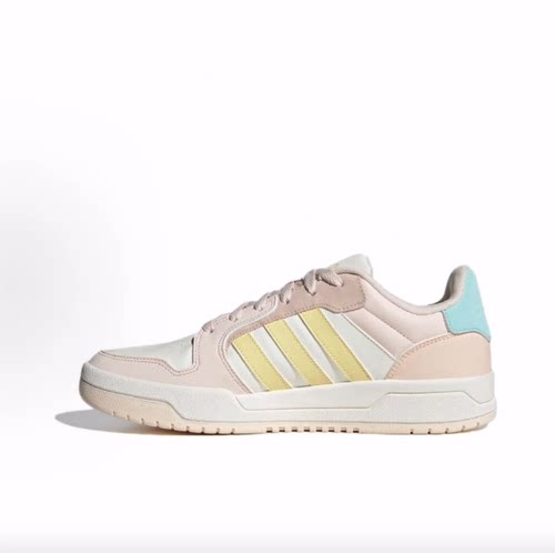 adidas ENTRAP 合成革 低帮 板鞋 男女同款