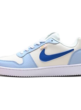 【攀登】 Nike 板鞋 耐磨 低帮 四季通用 平跟 圆头 系带 蓝色 男