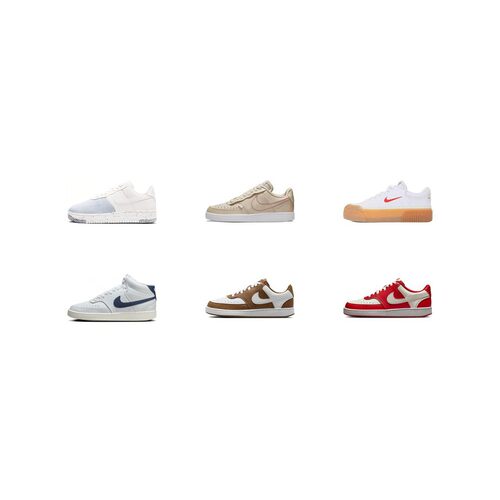 【攀登】Nike Court 舒适百搭薄底 防滑耐磨 低帮 板鞋 女款