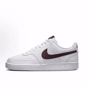 LOW 低帮 Nike 男款 Vision 板鞋 白红 Court