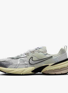 Nike V2K Run 复古百搭减震防滑耐磨 低帮 休闲跑步鞋 男款 灰色