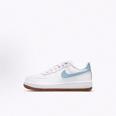 Nike Air Force 1 LV8 皮革  低帮 儿童板鞋 中小童