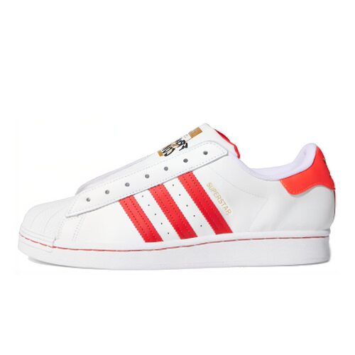 【攀登】 adidas originals 板鞋 套脚 白色 四季通用 平跟 低帮