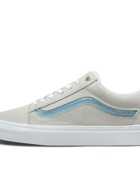 【攀登】 Vans 板鞋 夏春秋冬 包裹性防滑 系带 平跟 白色 运动