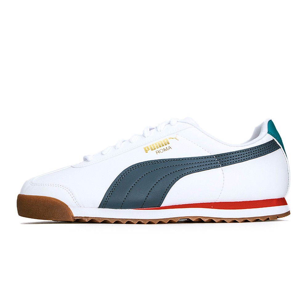 【攀登】Puma Roma Basic 低帮综合训练鞋 男女同款 白蓝红