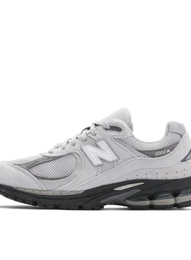 New BalanceNB2002R复古时尚百搭织物减震低帮跑步鞋男女同款灰色