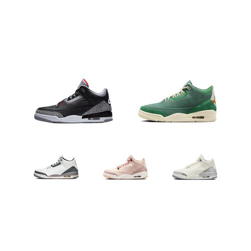 【攀登】Jordan Air Jordan 3舒适休闲 防滑轻便 中帮 复古篮球鞋