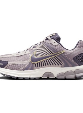 【攀登】 Nike 跑步鞋 平跟 圆头 防滑耐磨 男女通用 系带 紫色