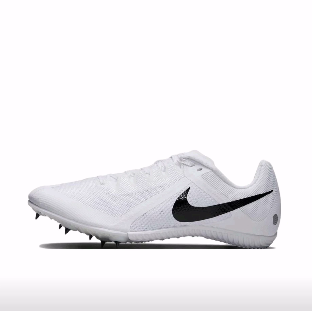 Nike Zoom Rival Multi M10 网面田径网布低帮跑步鞋男女同款白色