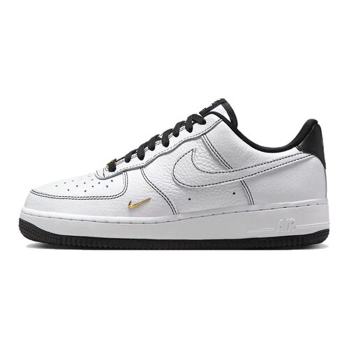 【攀登】 Nike 板鞋 皮革 低帮 黑色 白色 圆头 耐磨透气 春秋 女
