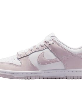 【攀登】 Nike 儿童板鞋 其他 低帮 白色 紫罗兰色