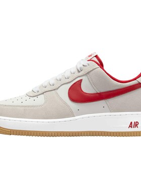 【攀登】 Nike 板鞋 圆头 米色 红色 四季通用 皮革 男女通用