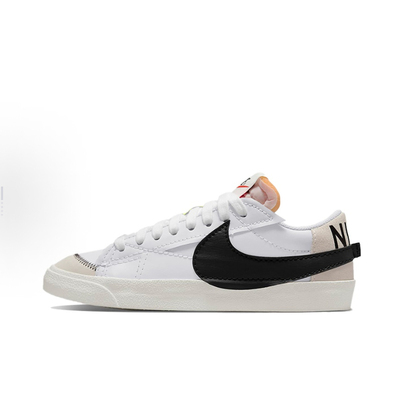 Nike Blazer Jumbo 低帮 板鞋 男款 白黑色