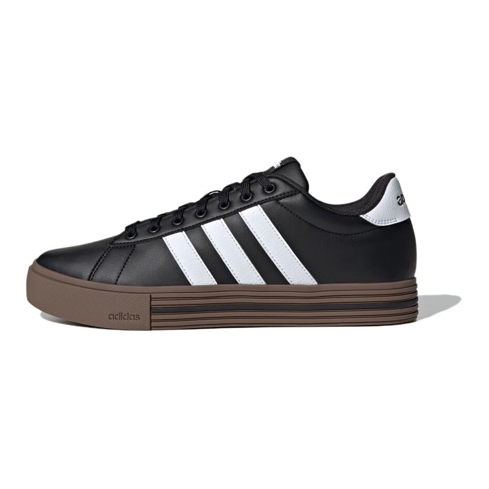 【攀登】 adidas 板鞋 低帮 秋 男女通用 防滑耐磨 系带 黑色