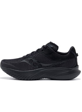 【攀登】 saucony 跑步鞋 黑色 低帮 四季通用 减震防滑耐磨轻便