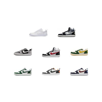 【攀登】NikeCourtBorough休闲时尚防滑轻便中低帮板鞋男女同款