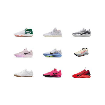 【攀登】NikeG.T.系列舒适透气防滑耐磨低帮篮球鞋男女同款红黑白