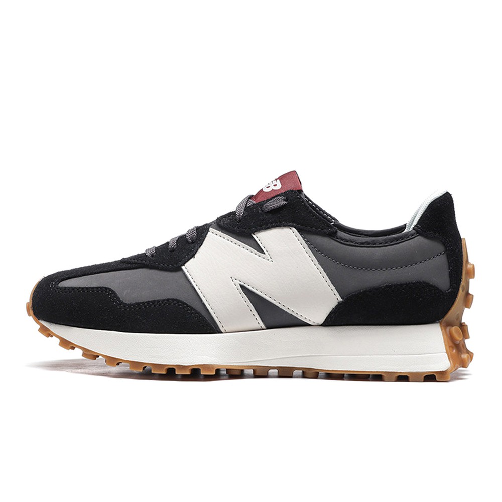 【攀登】 New Balance 跑步鞋 反毛皮织物 四季通用 低帮 灰色