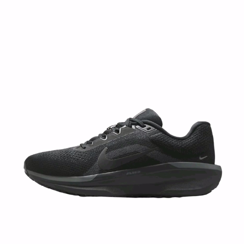 Nike Winflo 11男士公路跑鞋网布减震透气低帮休闲跑步鞋男款黑色