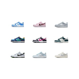 【攀登】NikeDunk合成革皮革潮流休闲舒适防滑耐磨低帮儿童板鞋
