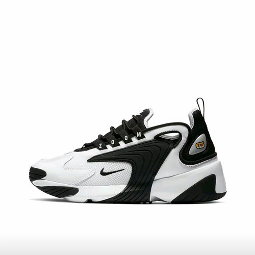 耐克Nike Zoom 2K气垫低帮休闲跑步鞋男女同款黑白ao0354-100