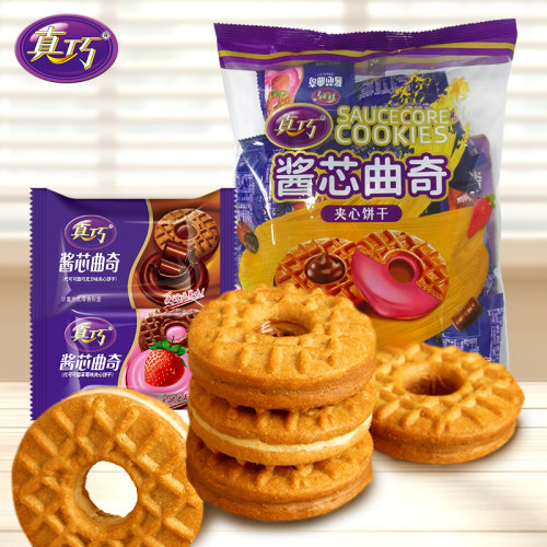 真巧酱芯曲奇夹心饼干