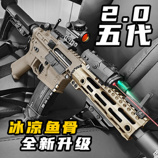 SLR2.0二代五代电动连发回膛空挂玩具枪成人解压定制科教金属模型