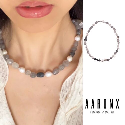 925银aaronx云水晶手工串珠