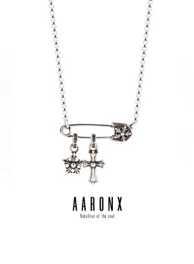 AARONX925银925银通用叠戴项链