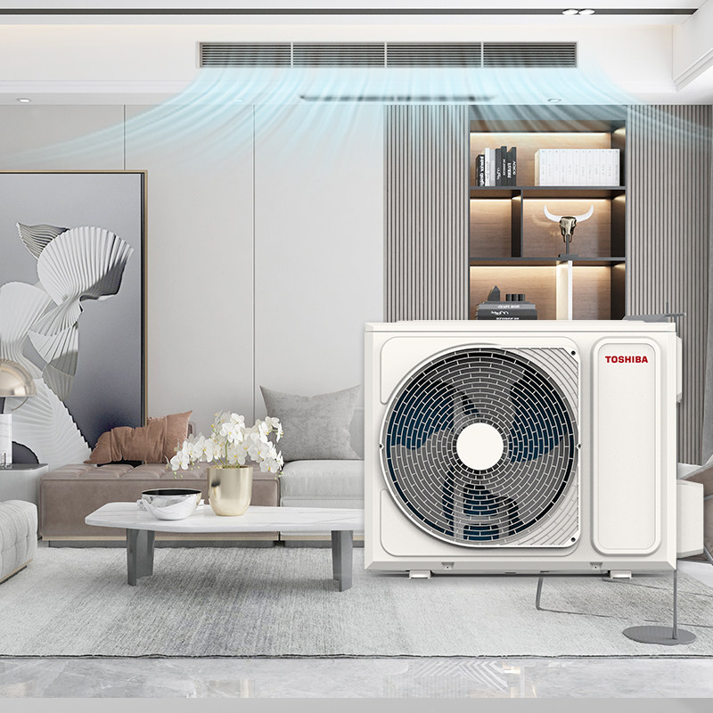 toshiba东芝中央空调隐藏风管机一拖一新跃界1.5匹一级能效全直流