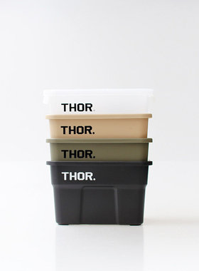 国内现货 THOR迷你收纳箱 桌面文具户外露营家居工具 日本限定款
